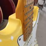 Maple scalloped fingerboard relic classical st electric guitar,handmade aged st