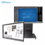Less than 300W Flat Panel 100 Inch Interactive Whiteboard For School