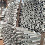 48.3mm 1.5" Scaffolding ERW Steel Pipes Galvanized Round Shape