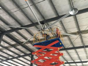 Wholesale Factory Ventilation pmsm Giant Industrial Ceiling Fans from china suppliers