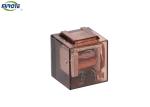 Transparent Coffee Cover 4 Pins 40 Amp 12V With Led , Double Contact High Power