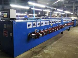 China 300m/Min SGS Copper Wire Tinning Machine 4 Zones Double Row Line on sale