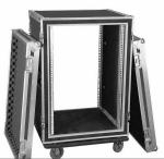 Orange 9mm Wood Board Rack Flight Case For Sound Speaker Equipment