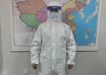 Chemical Resistant Medical Scrub Suits Safety Protective Clothing Microporous