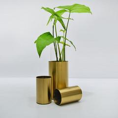 Custom Various Specifications Stainless Steel Metal Round Cylindrical Home Decor