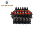 HSSD8DC 6 Spool Solenoid Directional Hydraulic Control Valve Fit For Agriculture