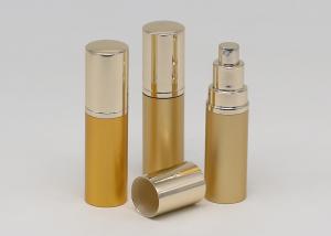 Wholesale 30ml gold round portable perfume atomiser empty travel perfume dispenser from china suppliers