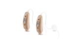 A Pair Rechargeable Hearing Aids 4 Channels Open Fit BTE