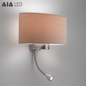 Wholesale Adjustable headboard wall light &amp; Interior led reading wall lamp bed reading light for luxury hotels from china suppliers
