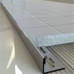 Brushed Finish Rose Gold Stainless Steel Tile Trim 201 304 316 wall ceiling door