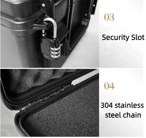 Custom Tool Storage Case IP67 Waterproof Lockable EM-3535L