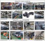 4x4 Compact Pickup Trucks Powerful Diesel Vehicle Assembly Line Cooperation