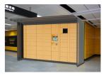 Popular Design Airport Bus Station Luggage Lockers With Charging Phone Function