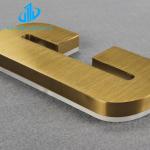 Outdoor Waterproofing Stainless Steel Letter Signage Backlit Letter Led Pilot