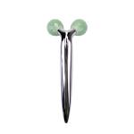 14.5cm Crystal Aventurine 3D Y Shape Massage Roller Plumps Skin Cells