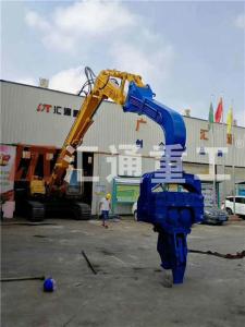 Wholesale Q345 Excavator Vibratory Pile Hammer For Pilling Drilling Project from china suppliers