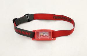 Wholesale SMD COB LED Headlamp Silicone Headlamp Red 2xLED 45lm 6M 3AAA LED Light Source from china suppliers