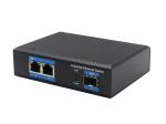 OPK-4500-1GX2GT 10/100/1000Base-TX (PoE) to 1000Base-FX Industrial Media