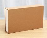 Appearance Custom Paper Gift Magnetic Box,Luxury Brown Paper Packing Box For T