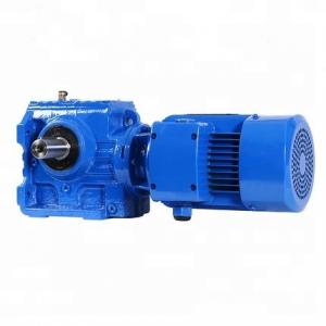 China K Series Bevel Helical Gear Motor Speed Reduction Gearbox Solid Hollow Shaft on sale