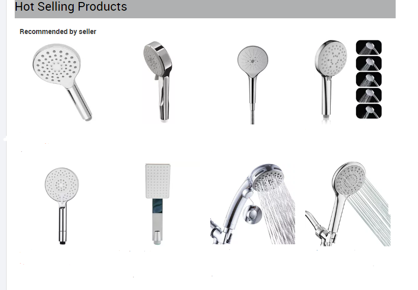 High Pressure ABS Double Boost Pressure Handheld ShowerHead With Hose Chrome Polished