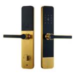 Copper Indoor Smart Fingerprint Door Lock TTLock Biometric Password IC Card