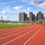High-Traction Rubberized Athletic Track Surface By Professional Competition