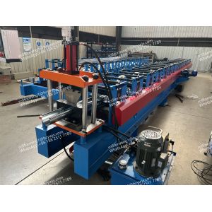 Hydraulic Cutting Gutter Roll Forming Machine Chain Driven