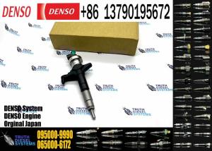 Wholesale New diesel fuel injector truck engine spare parts 095000-9990 for ISUZU 4JJ1 injector from china suppliers