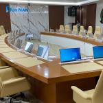 Aluminum Alloy Brushed Monitor Lift Elevate Your Workspace Hidden TV Lift