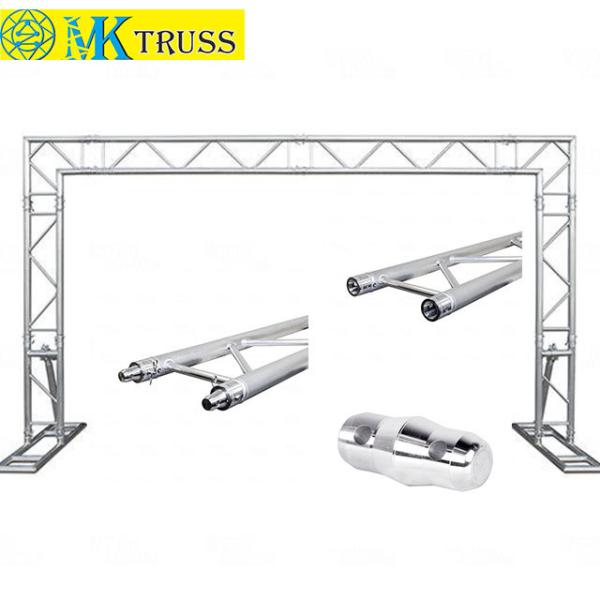 Aluminum Conical LED Lighting Sound Truss System for Stage/Exhibition Main Tube