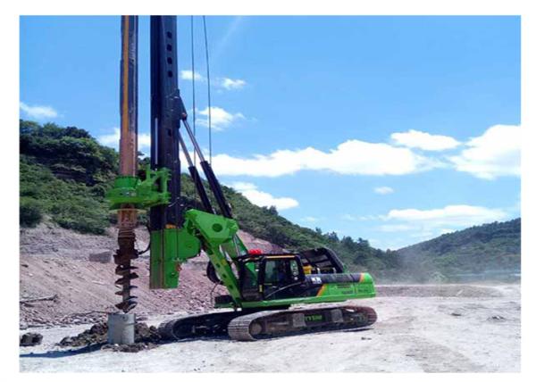 64m 2000mm Ground Hole Rotary Pile Machine Full Hydraulic Groundwater Drilling
