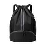 BUNDLE POCKET DRAWSTRING BACKPACK PORTABLE BASKETBALL BAG DRY WET SEPARATION