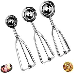 Wholesale Multifunctional Stainless Steel Cookie Scoop Ice Cream Scoop Kitchen Tools from china suppliers