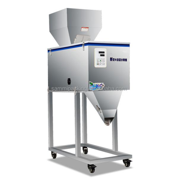 3000g Large Funnel Tea Weighing Machine , Grain Seed powder weigh filling