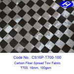 Ultralight Toray 12k Carbon Fiber T700 / 16MM Wide 100GSM Large Tow Carbon Fiber