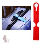 Different Size Multi Shape PVC Luggage Tag For Business Cards