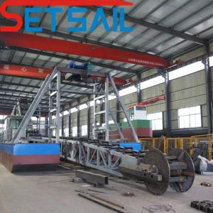 Wholesale 7.5kw-20kw Power Injection Pump Power Chain Bucket Mining Sand Gold Dredger for Congo from china suppliers