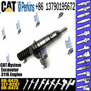 Wholesale diesel engine injector 0R-8475 0R8475 OR8475 for Cat 3114/3116/3126 engine Hot sale from china suppliers