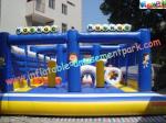 Customized Commercial 0.55mm PVC Tarpaulin Giant Inflatable Amusement Park For