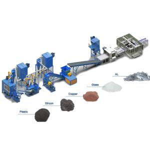Wholesale Retail Solar Panel Recycling Equipment Line for 100% Recycling PV Module Photovoltaic Panel from china suppliers