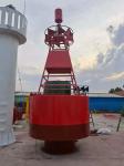 Indicative Floating Polyethylene Or Steel Marine Navigation Buoys UV Resistant