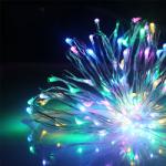 LED Outdoor Solar Lamp String Lights 100/200 LEDs Fairy Holiday Christmas Party