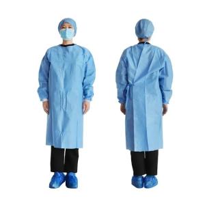 Wholesale Protective Medical Doctor Gown , Disposable Isolation Gowns For Virus Contaminated Areas from china suppliers