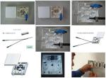 CY / FB - 002A 86 * 86 * 23mm Fiber Optic Terminal Box suitable for 2 pcs SC