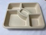 Sugarcane Pulp Wheat Straw Dinnerware Set Food Biodegradable Takeaway Packaging
