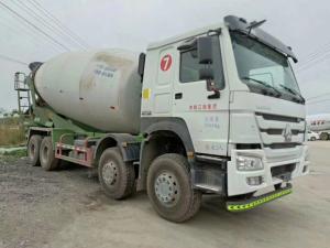 Wholesale SINOTRUCK Howo Used Cement Mixer Trucks 4 Axles 2015 Year XT5310GJBZZ38G5 from china suppliers