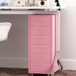 School 6 Drawer Vertical File Cabinet Steel Document Cabinet