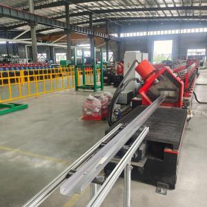 Wholesale Automatic Galvanized Steel Purlin Making Machine U Profile Channel Roll Forming from china suppliers