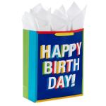 CMYK Printing Custom Printed Shopping Paper Bag With Logo for Birthday